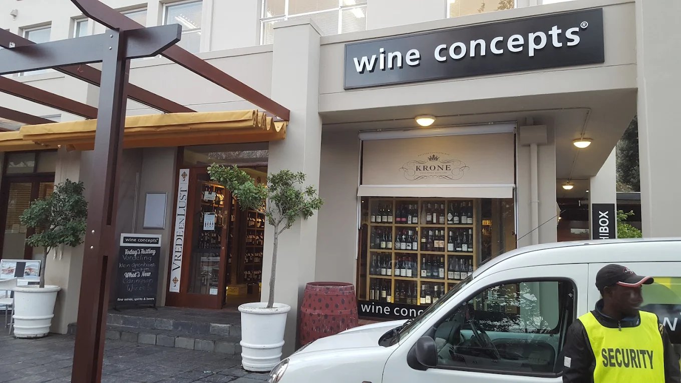 The Wine Concepts storefront in Newlands