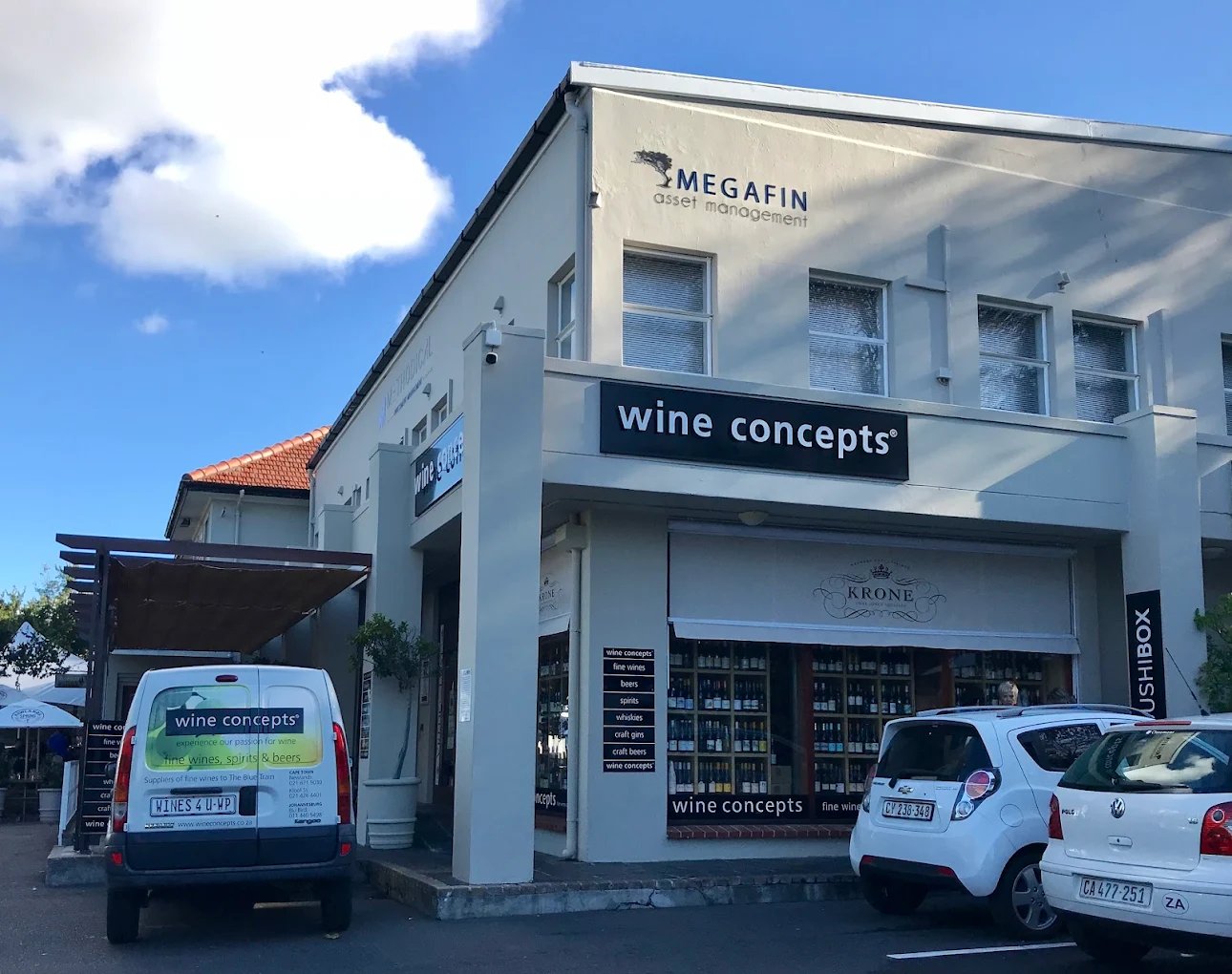 Wine Concepts, Newlands — street view of the store