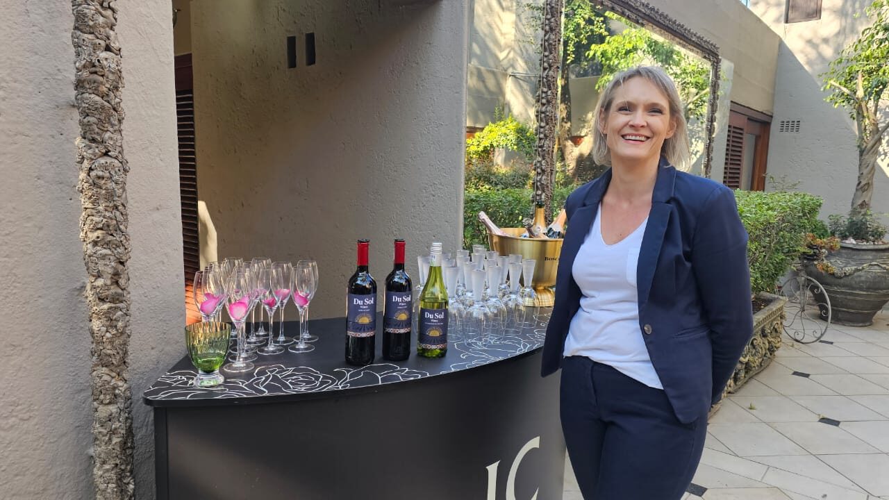 The Du Sol range displayed on a tasting table