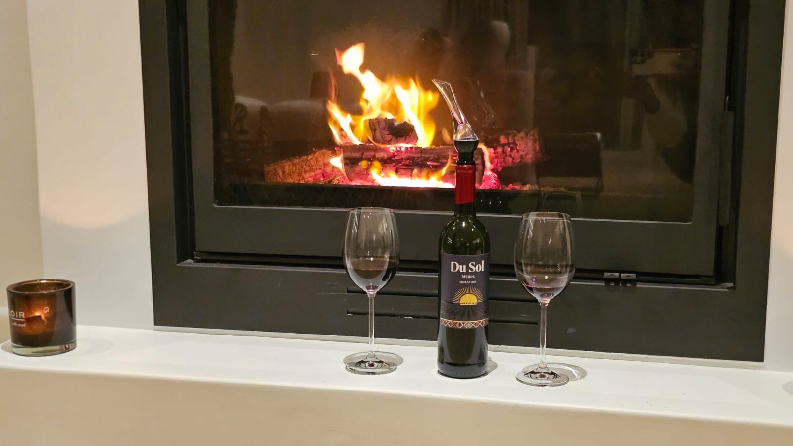 Shiraz by the fire