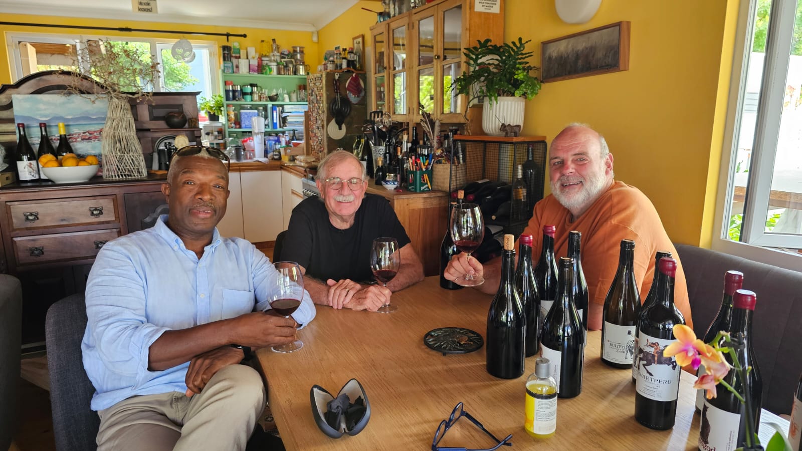 Good company and good wine